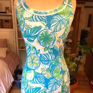 Lilly Pulitzer lemon dress